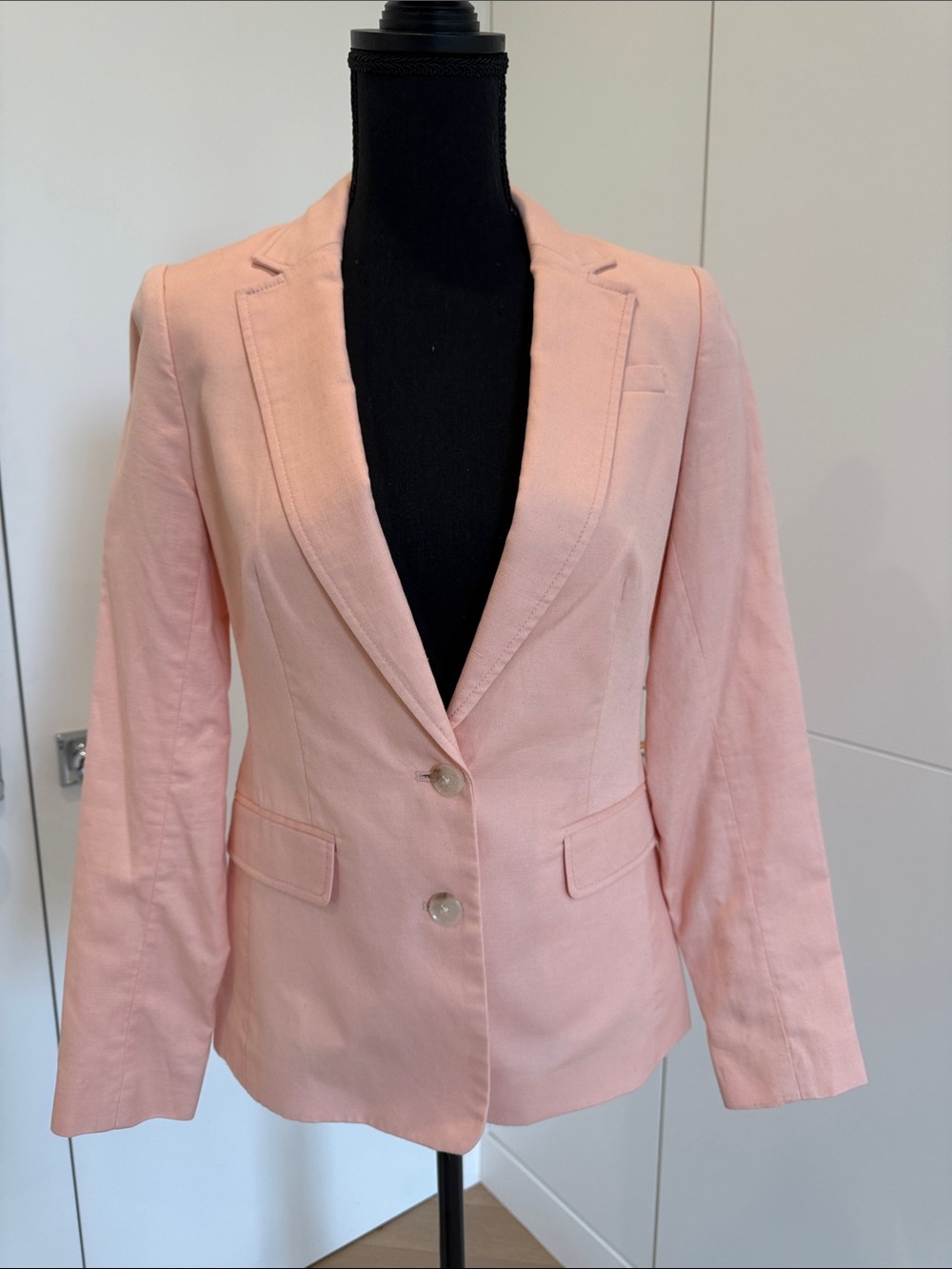 Banana Republic Light Pink Tailored Blazer